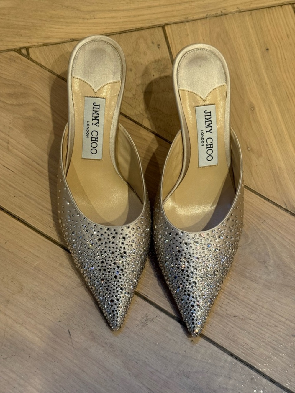 Jimmy Choo Embellished Mules